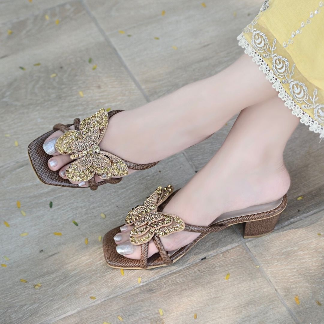 Stella Heels - Copper