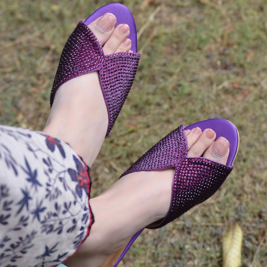 Darlay Heels - Purple