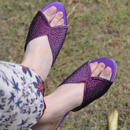 Darlay Heels - Purple