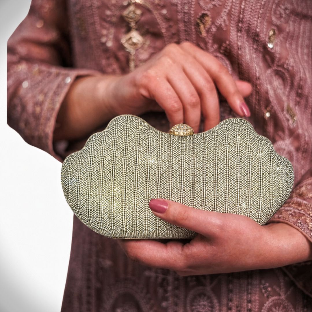 Starlight Grid Clutch