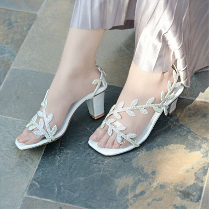Jemma Heels - White