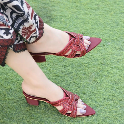 Vaniya Heels - Red