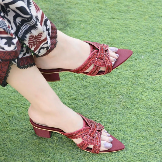 Vaniya Heels - Red