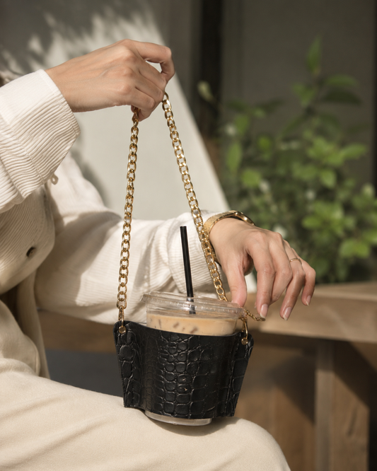 Coffee Bag - Textured Black