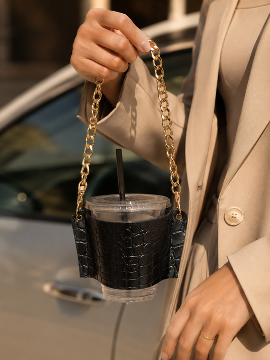 Coffee Bag - Textured Black