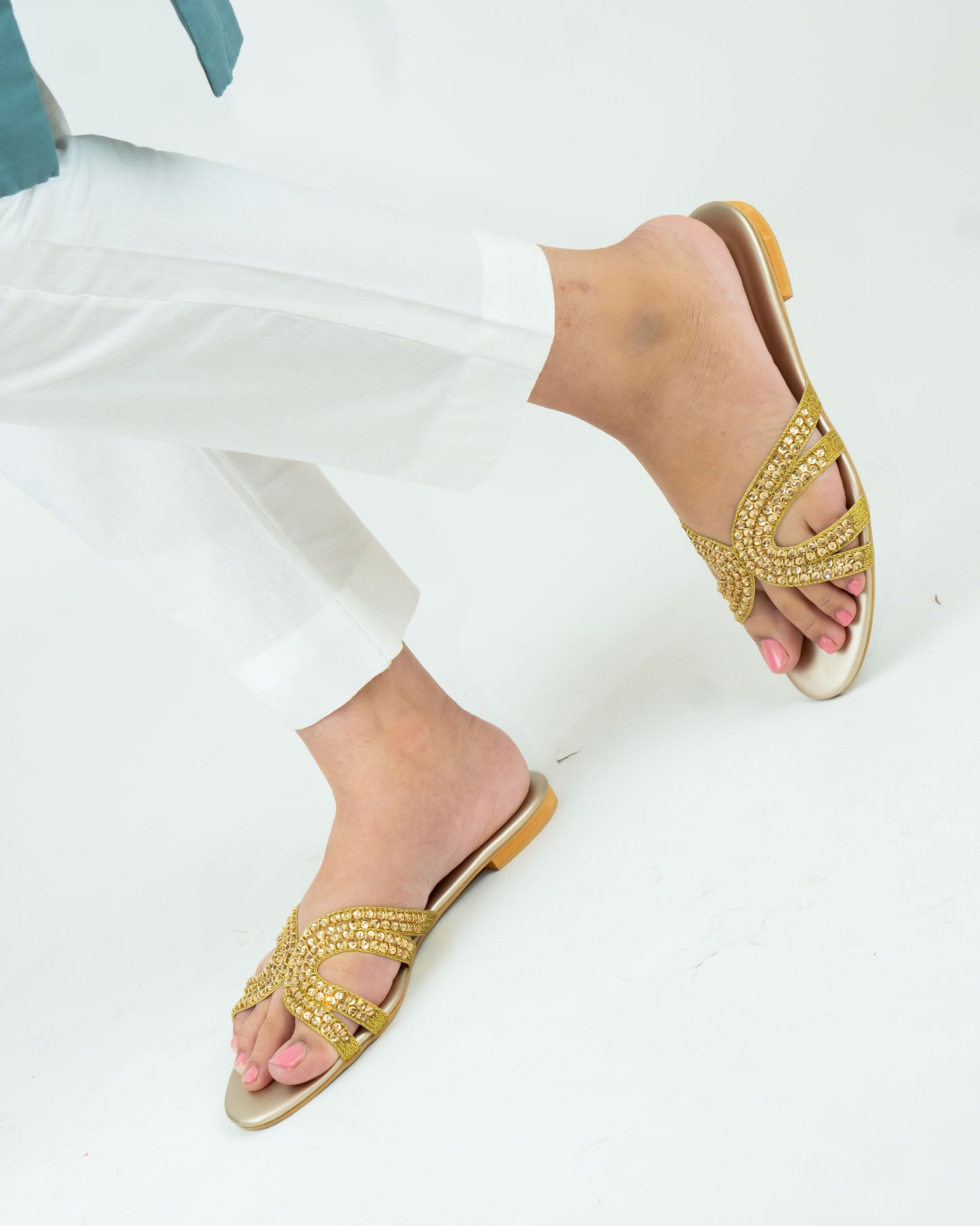 Svetlana Slides - Gold