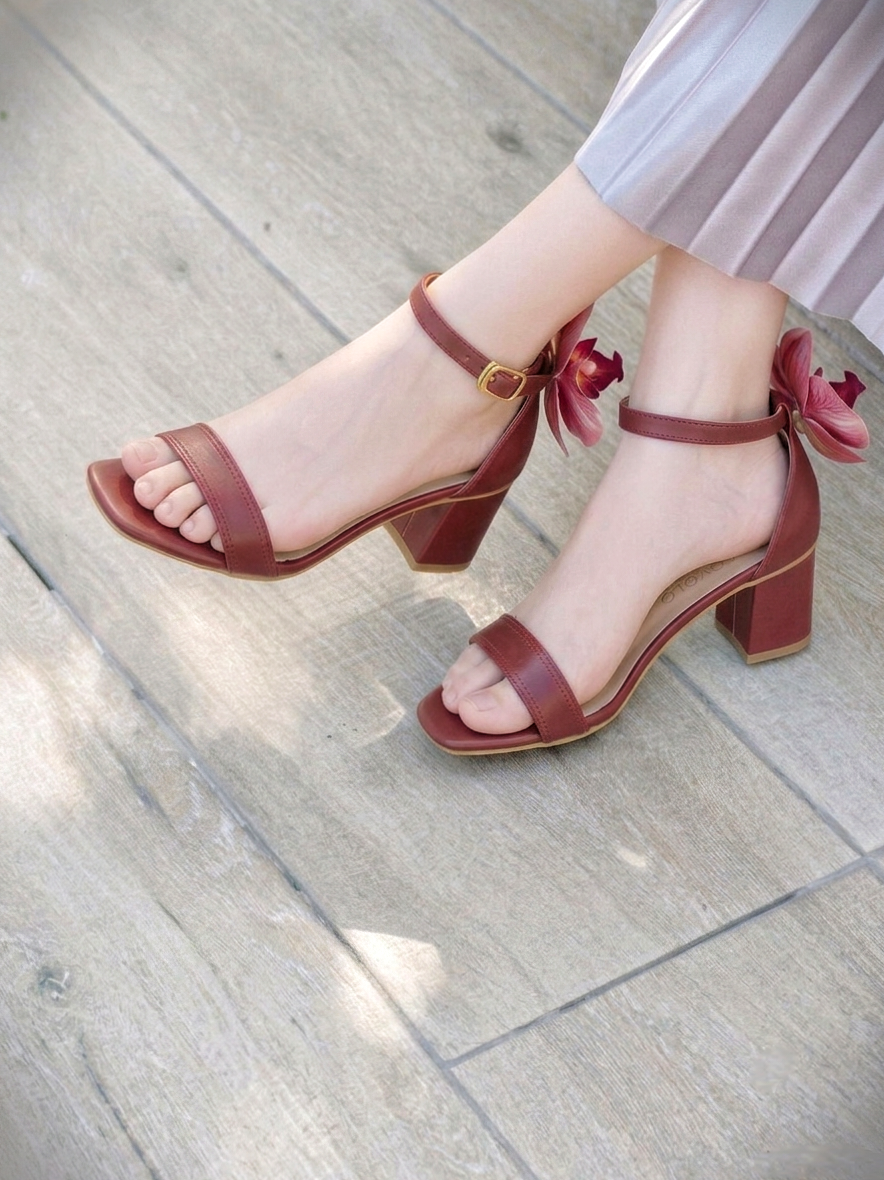 Florrah Heels - Red