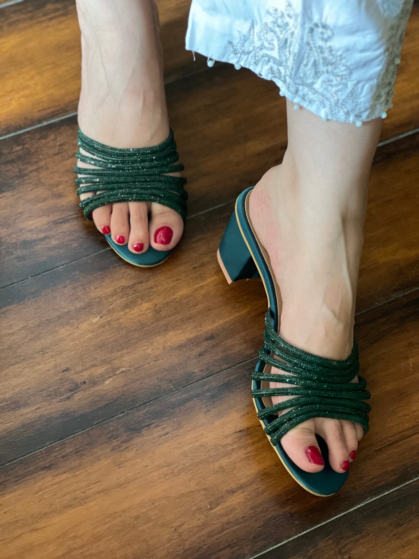 Nancy Heels - Green