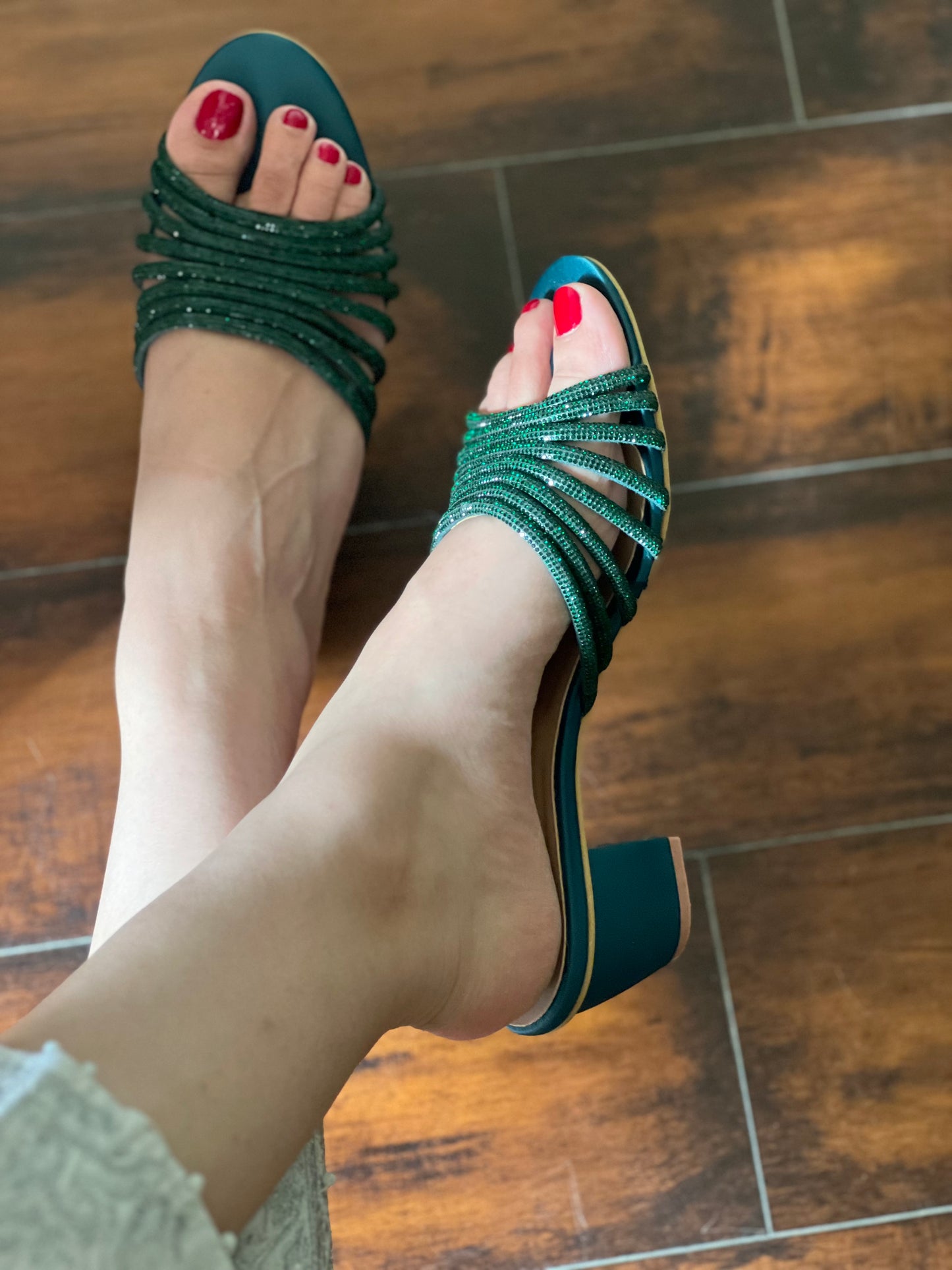 Nancy Heels - Green