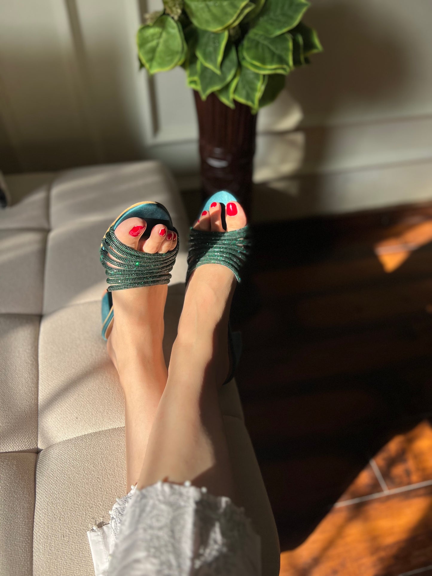 Nancy Heels - Green