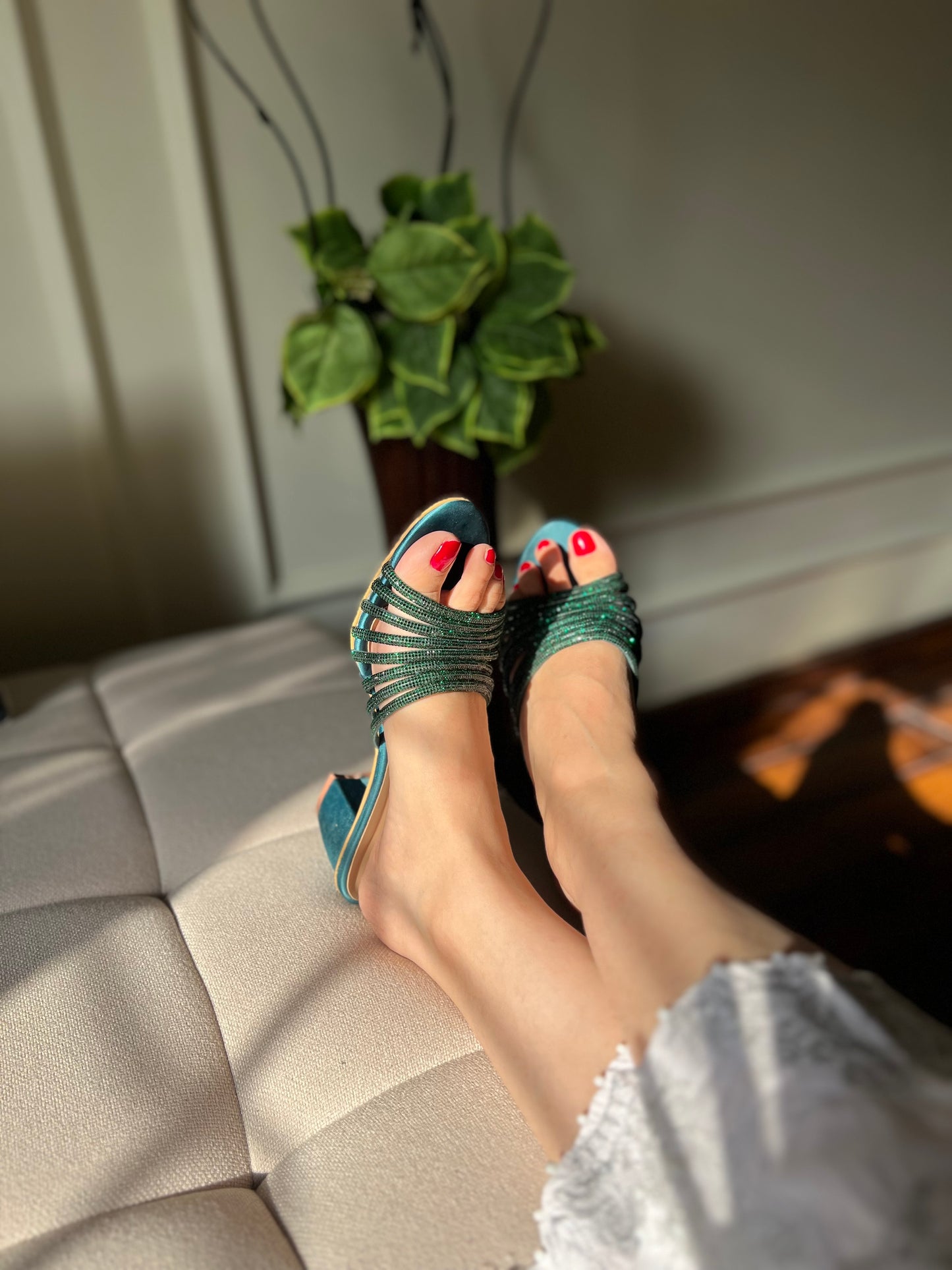 Nancy Heels - Green