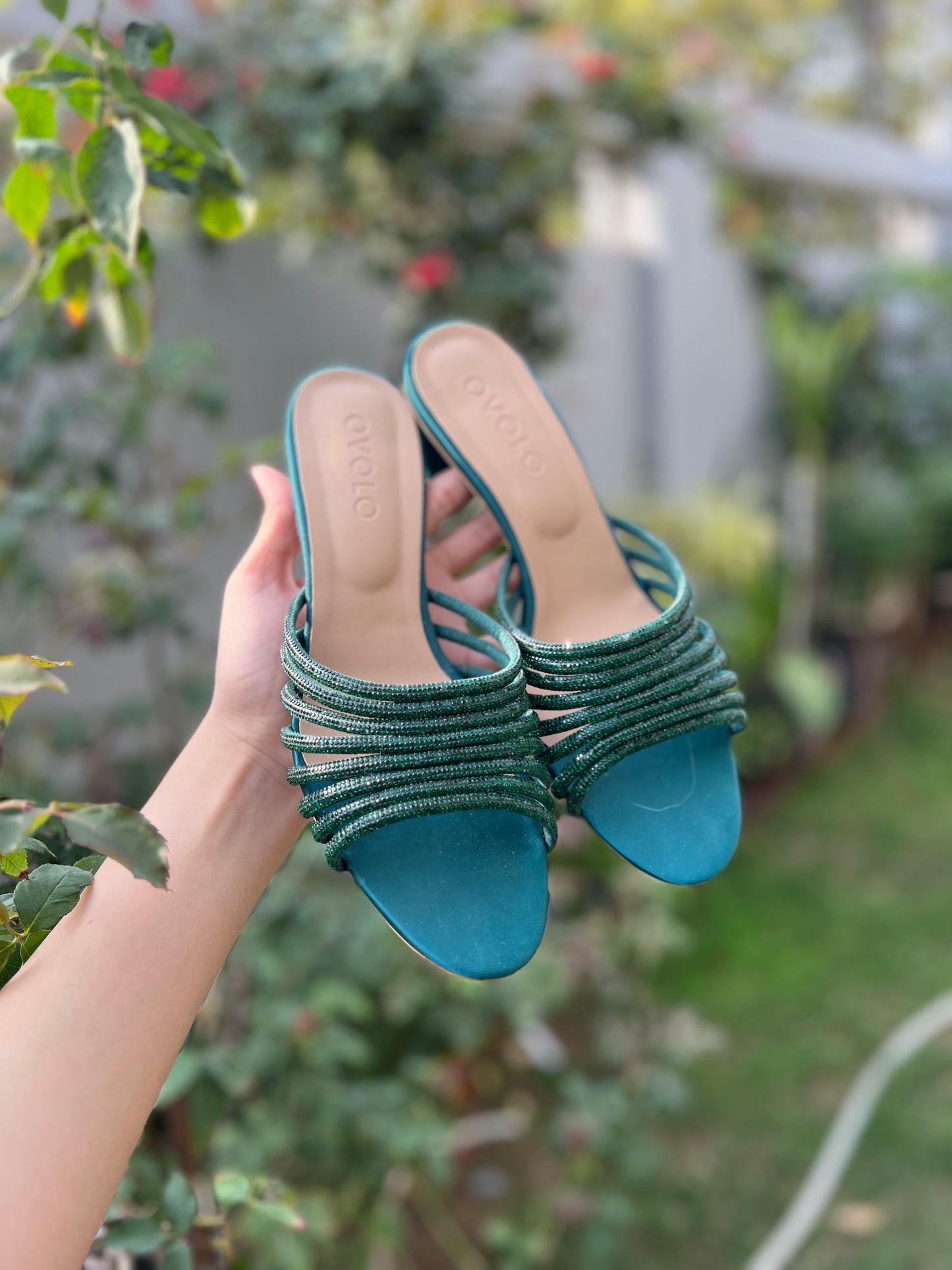 Nancy Heels - Green