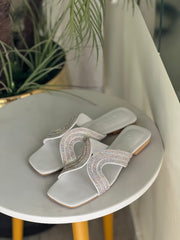 Julia Slides - White