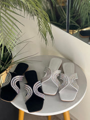 Julia Slides - Black