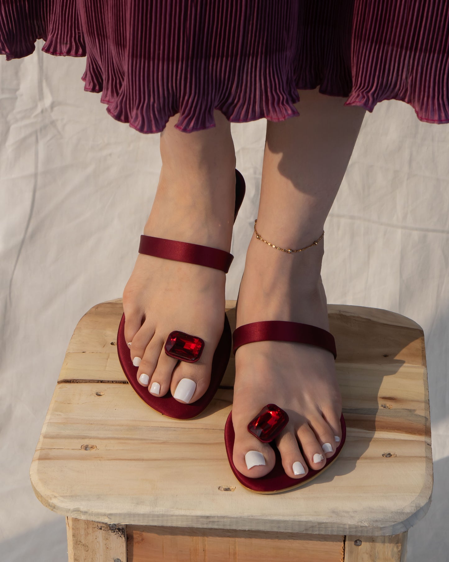 Ivy Slides - Red