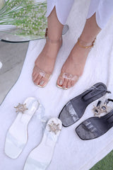 Swetra Crystal Flats - Gold