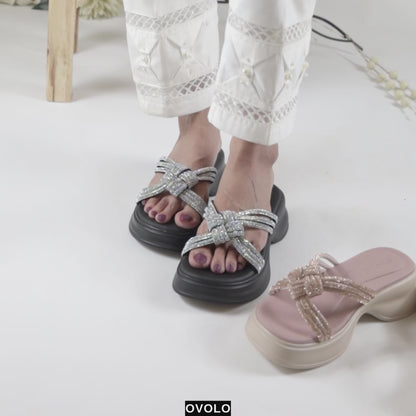 Alina Chunky Platforms - Black