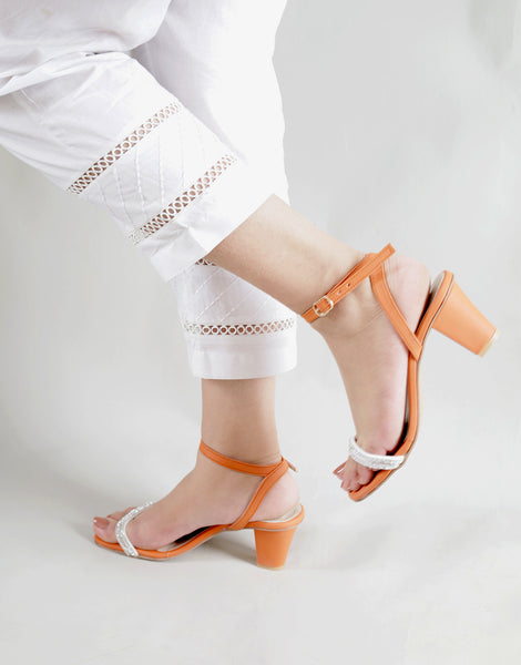 Dazzy Heels - Orange